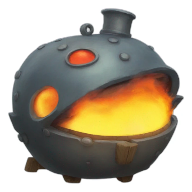 Calcifer Howl's Moving Castle sticker