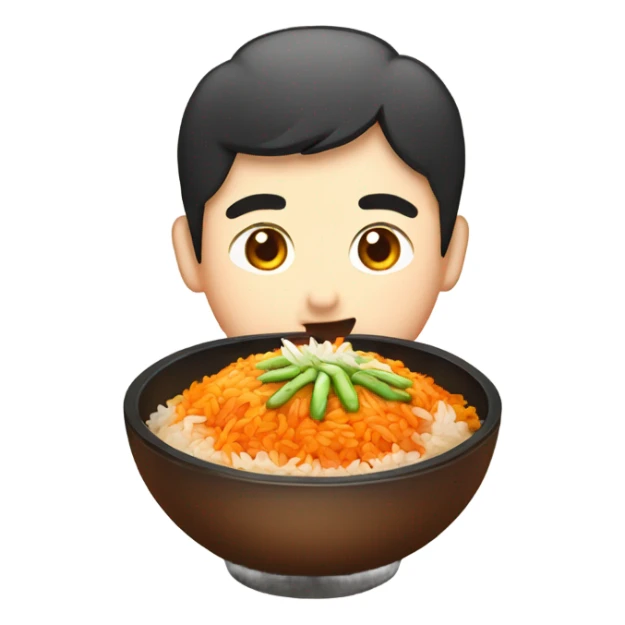 korean spicy rice  sticker