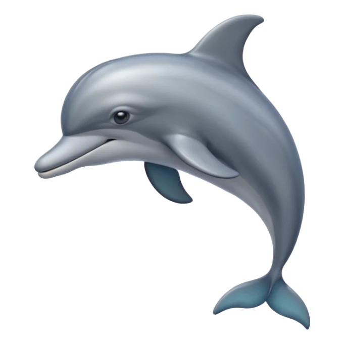dolphin' sticker