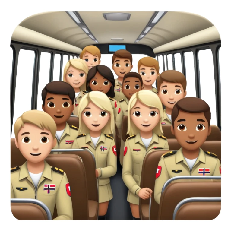 norwegian russ party busses sticker