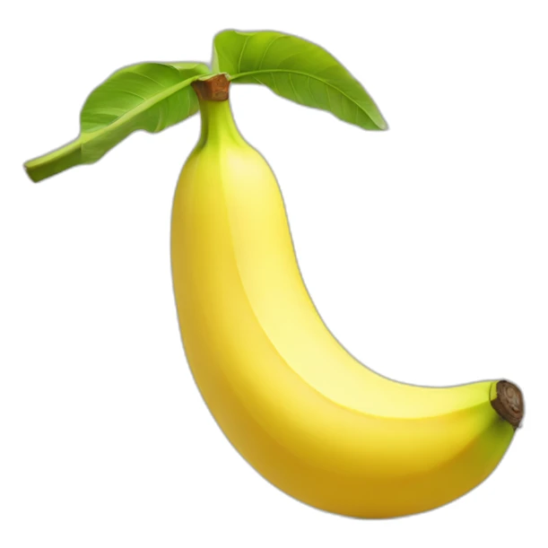 halfway peeled banana with a cute smiley face sticker