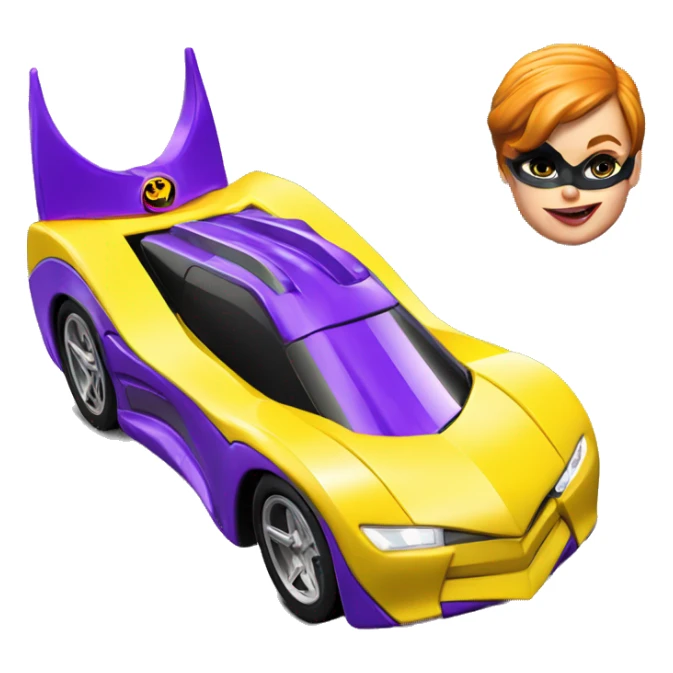   Hot wheel Batgirl rc car sticker