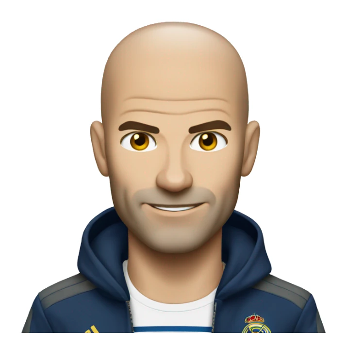 Emoji of Zidane sticker