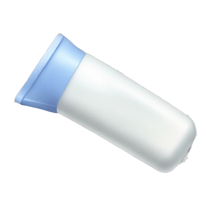 bottle of shaving cream sticker