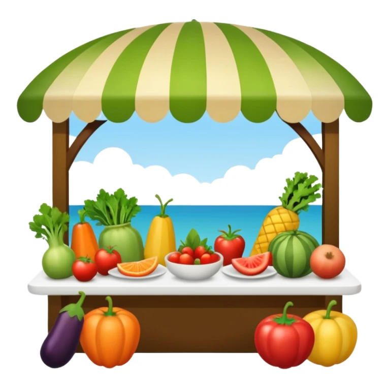 healthy food restaurant sticker