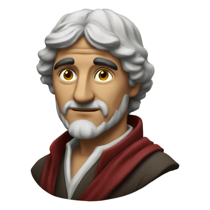 Dante, the Italian poet sticker
