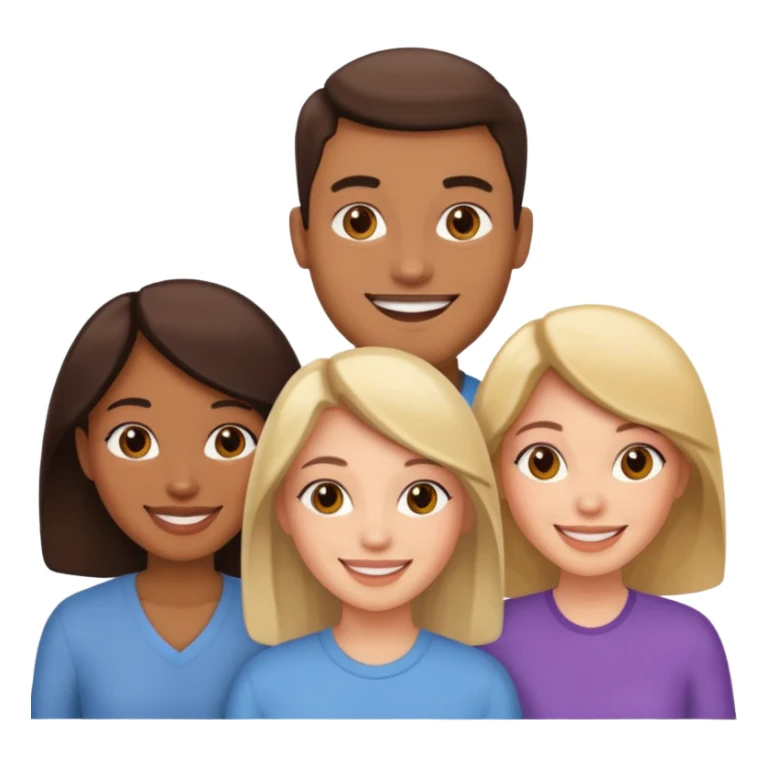 Four different nurses, one man, three women sticker