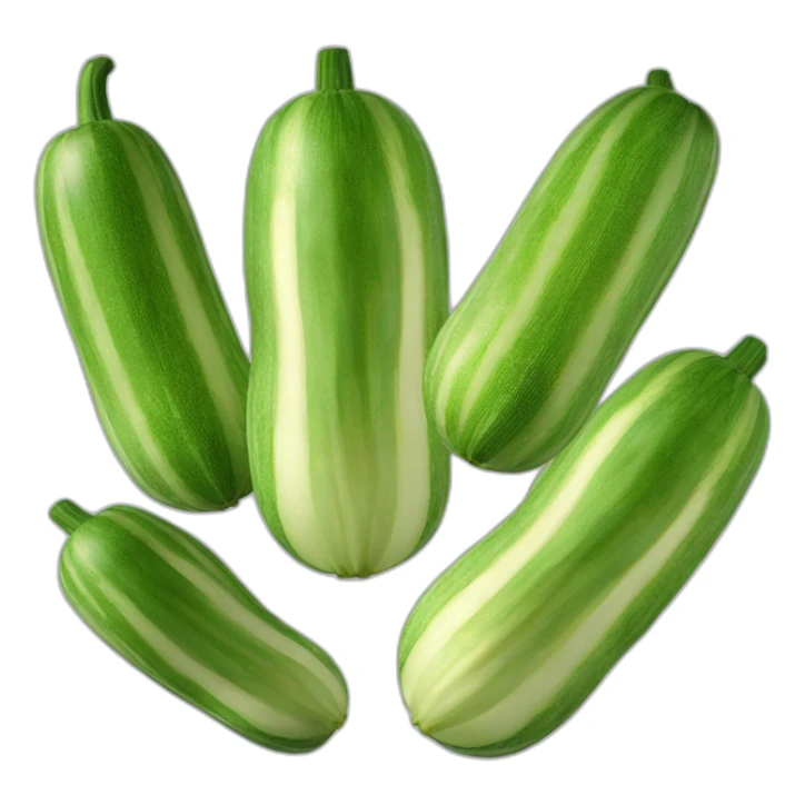 Pfirsich küsst Zucchini intensiv  sticker