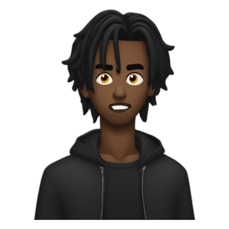 angry vampire playboi carti sticker