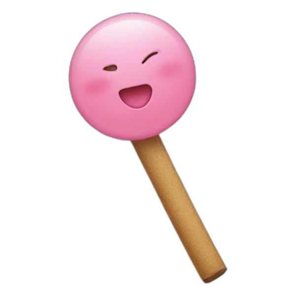 A stick of gum sticker