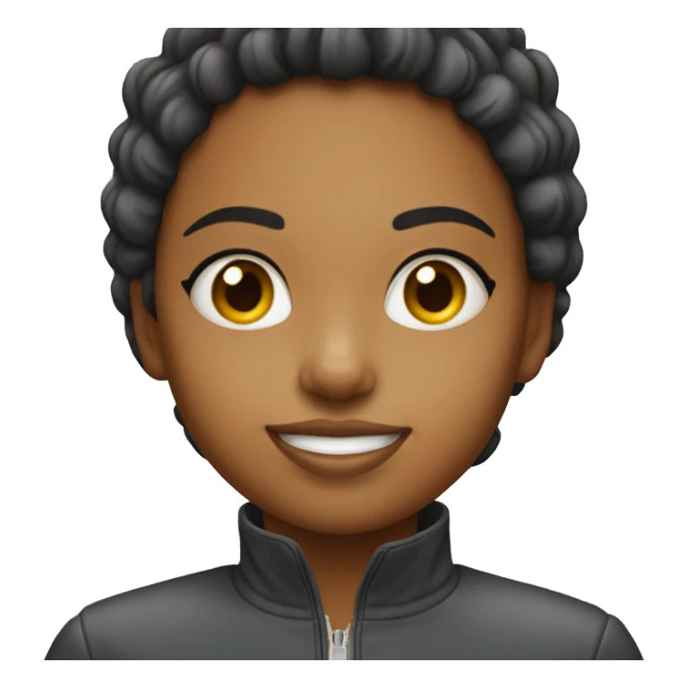 Clean girl with sol de janerio sticker