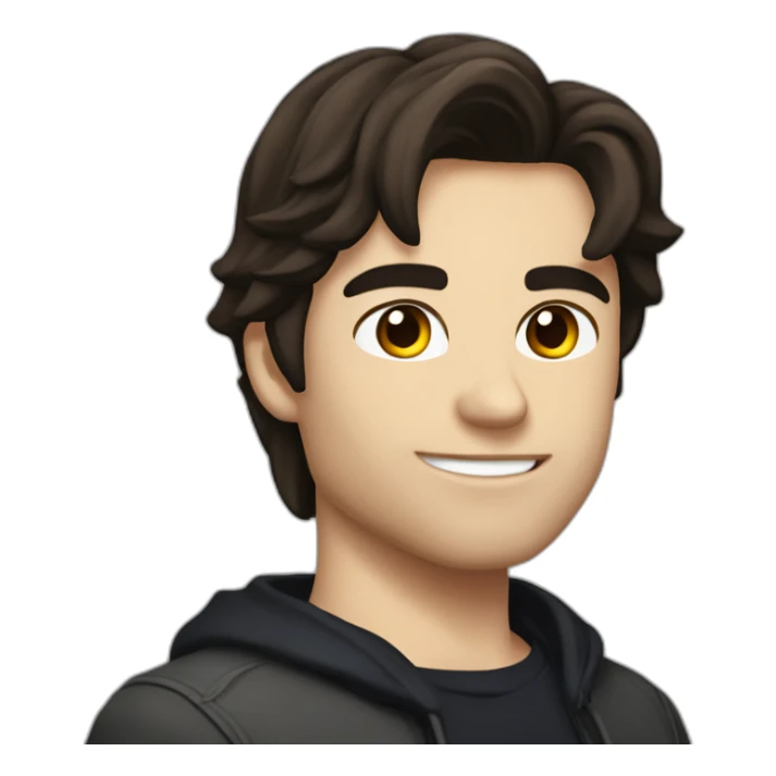 damon salvatore amoureux sticker