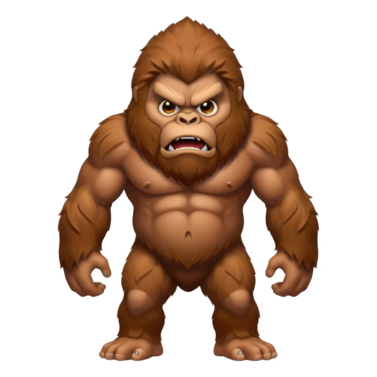 Sassy the Sasquatch from the big lez show sticker