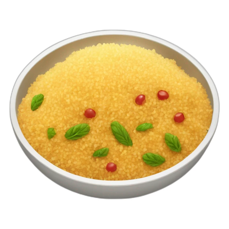 Meal of couscous sticker