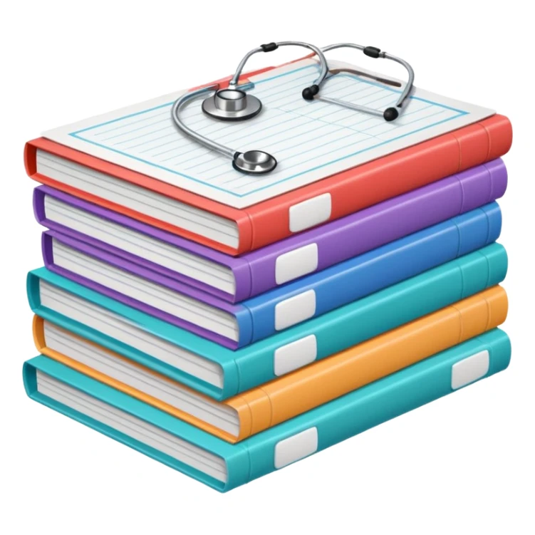 doctor medical reports sticker
