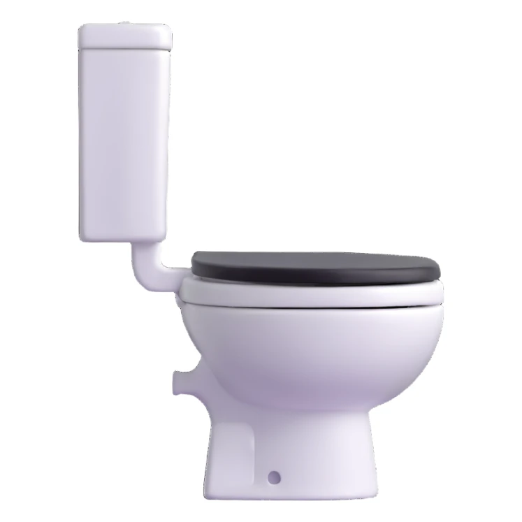 Skibidi Toilet with a face sticker