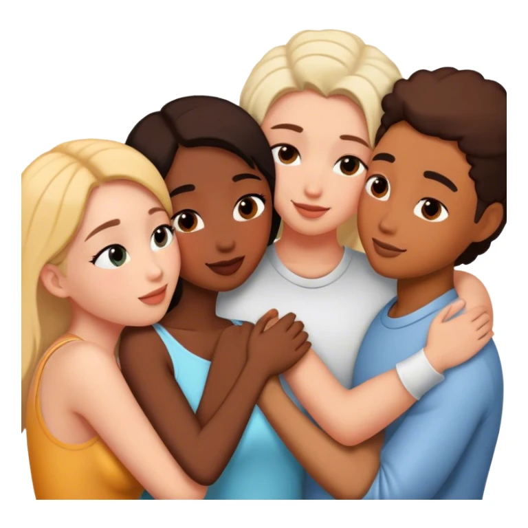 intimate moments with friends sticker