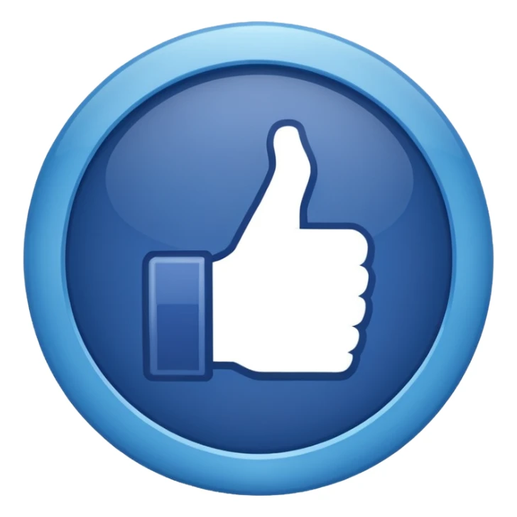 Facebook verification blue badge check mark sticker