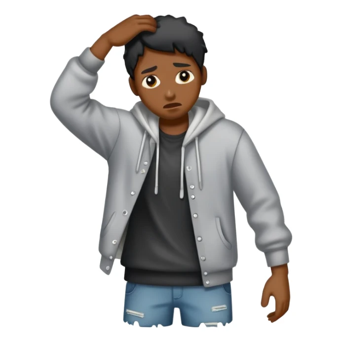 Black person slaving sticker