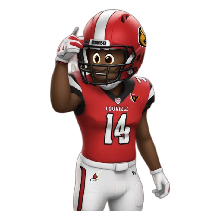 louisville cardinals sticker