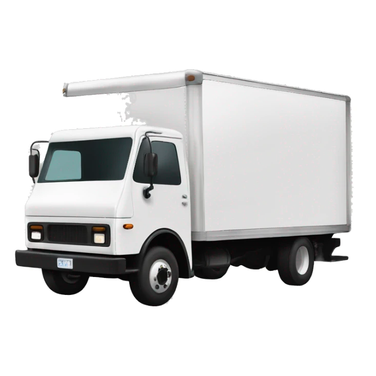 Box truck with “PGS” letters on the side sticker