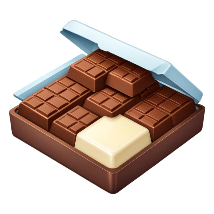 Box of chocolate  sticker