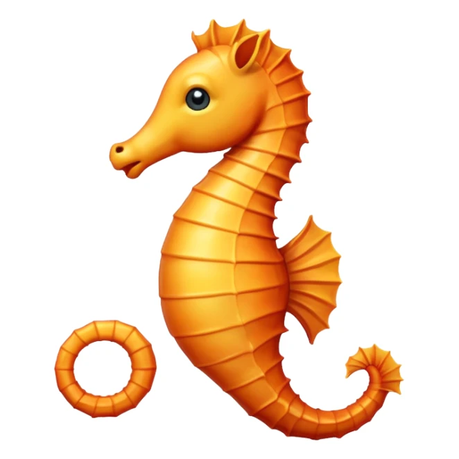seahorse emoji sticker