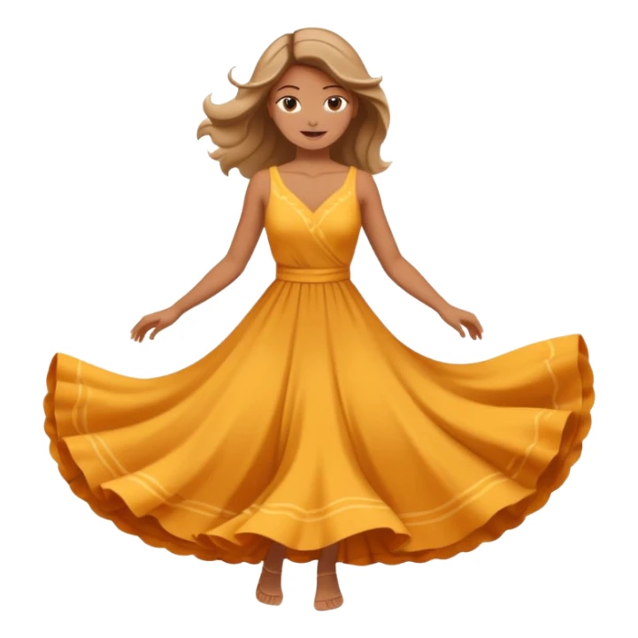 woman in spining sticker