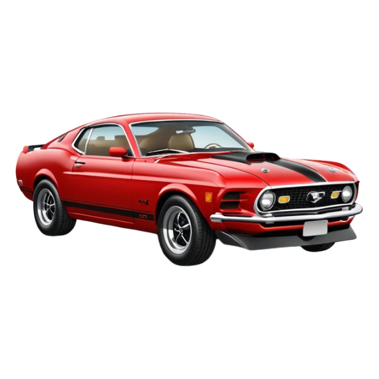 Ford mustang mach 1 sticker