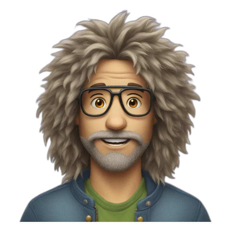 fabulous furry freak brother sticker