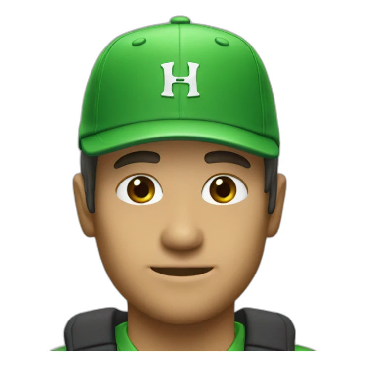 aren r windham with green honda hat sticker