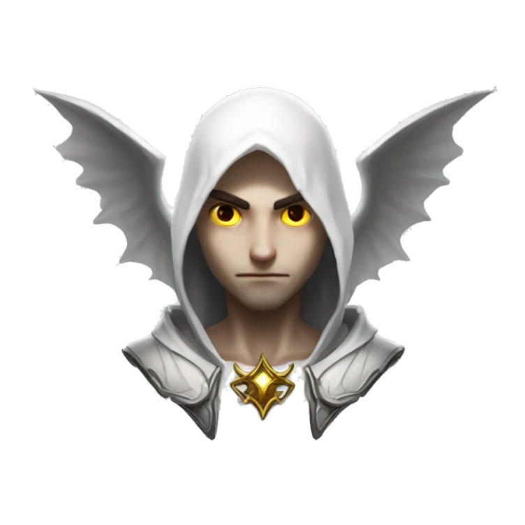 Angel malthael from diablo 3 sticker