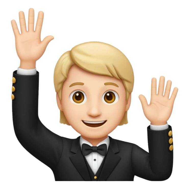 music conductor emoji sticker