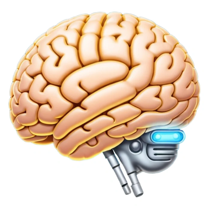 Cerebro creativo sticker