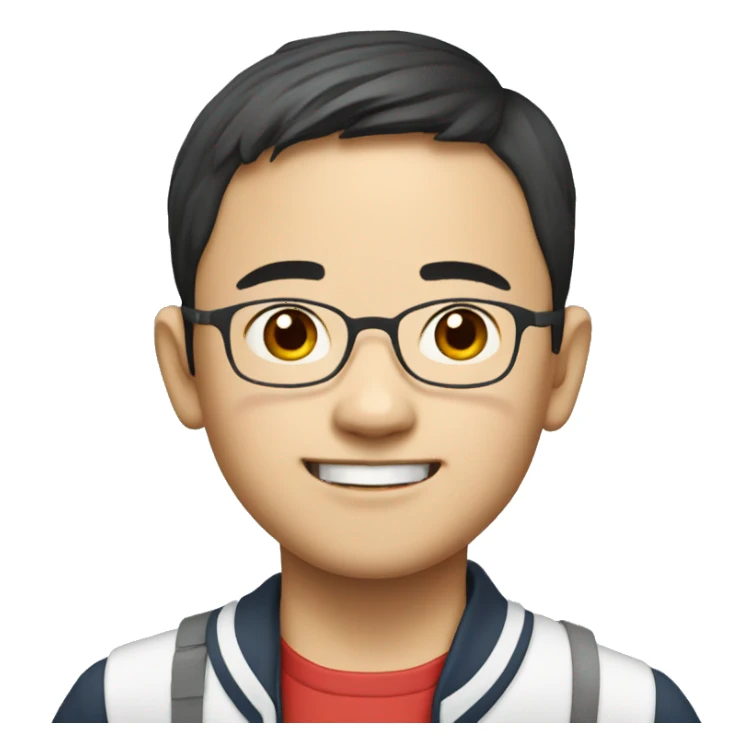 Chinese student in primary school named Philip sticker