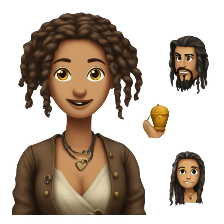 Wife to jack Sparrow  sticker