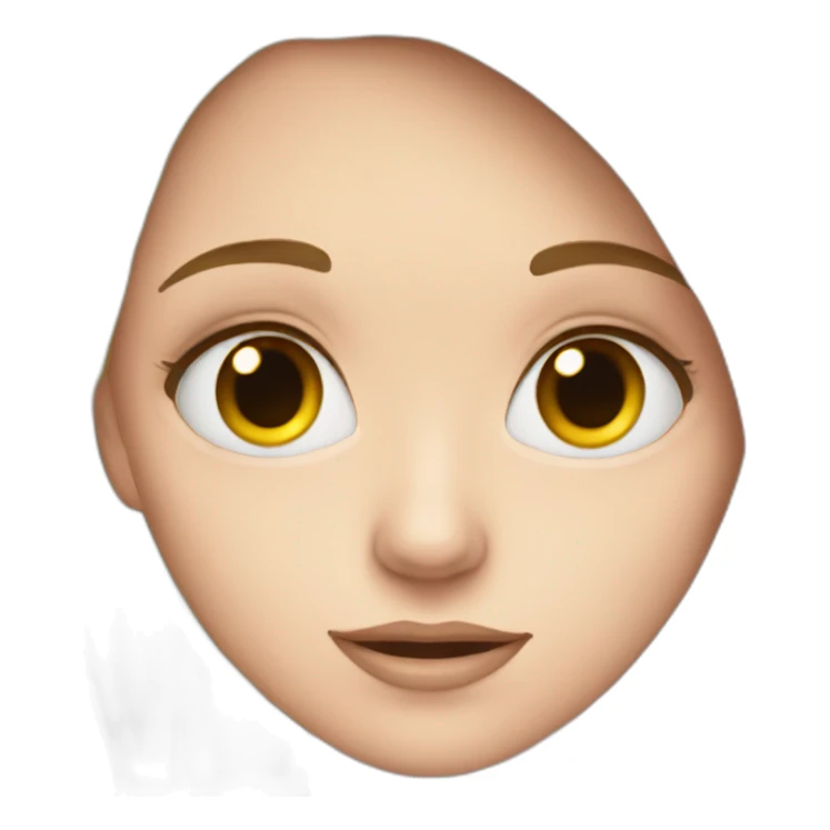 White girl judging you sticker