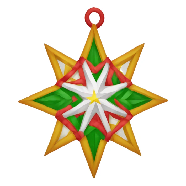 filipino christmas parol sticker