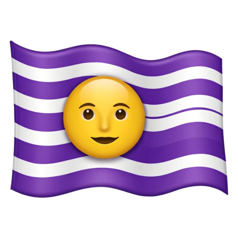 FLAG OF HISPANIC PEOPLE 🏳️💜☀️💜🏳️ sticker