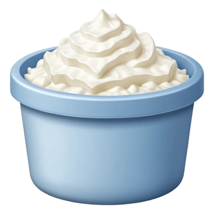 a pack of cottage cheese sticker