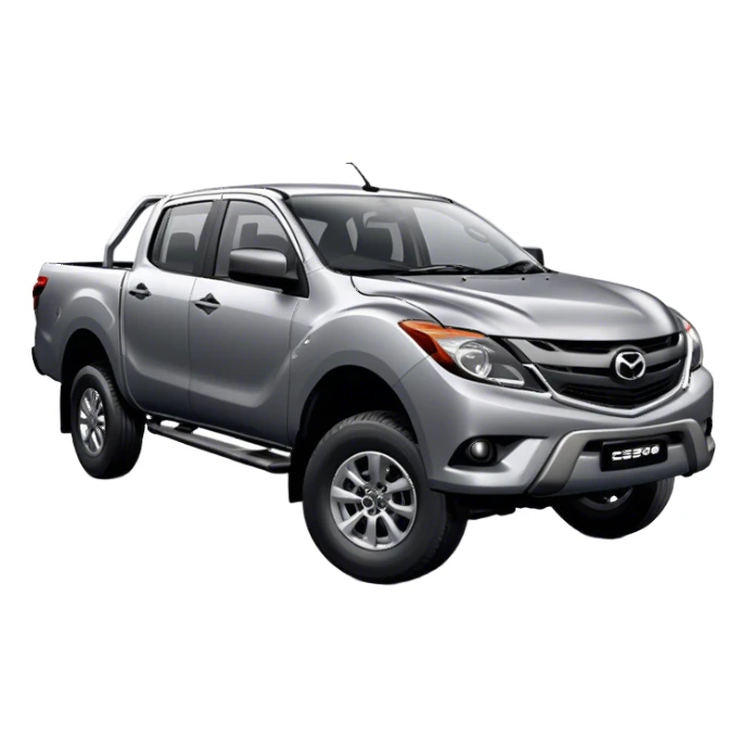 Mazda BT-50 - Mazda (Model Year: 2022) (Iconic colour: Dark Silver) sticker