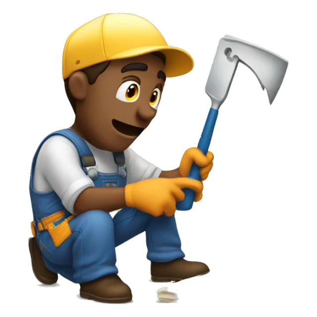 handyman spackling sh sticker