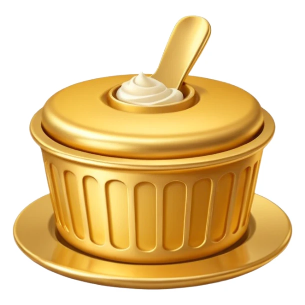 3D icon symbolizing gourmet taste and refined food experience, single object, modern and premium style, soft lighting, clean details, isolated, no background
 sticker