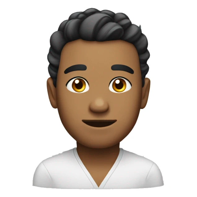 Proud, eyes closed, furrowed eyebrows, smirk sticker