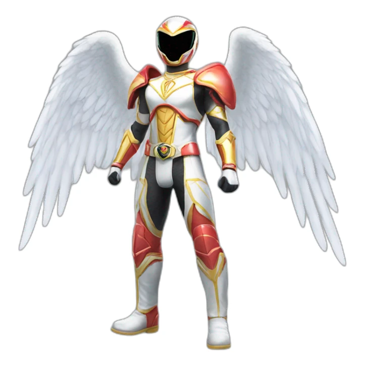 archangel power ranger full body sticker