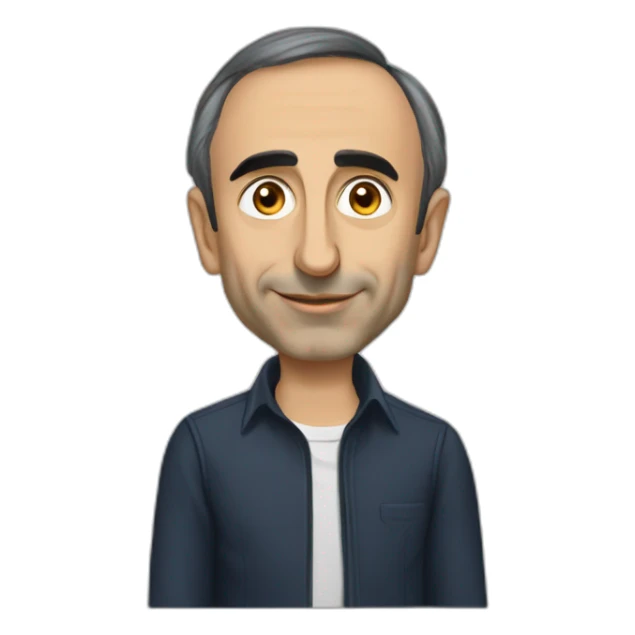 ÉRIC ZEMMOUR Policle français sticker