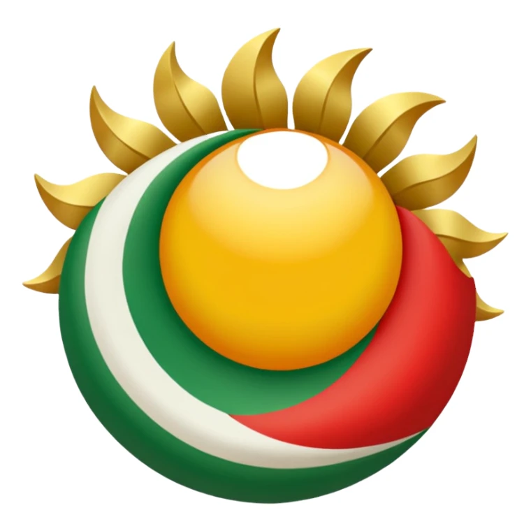 Kürdistan bayrağı  sticker