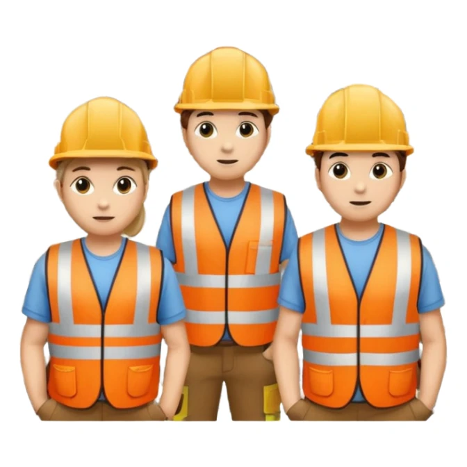 group of railway engineers sticker