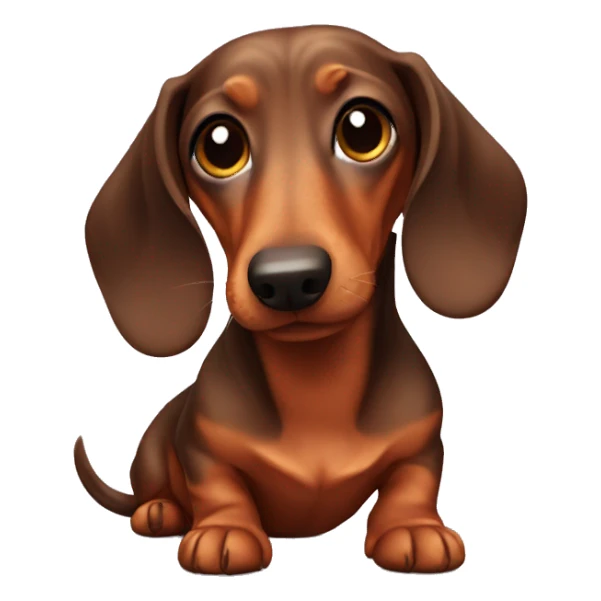 Dachshund sticker