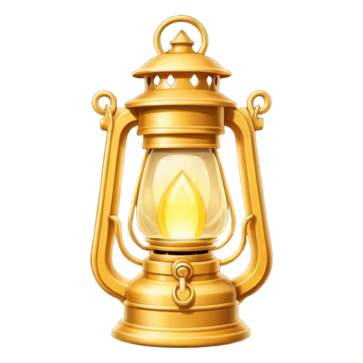 Rapunzels lantern with sun in the middle sticker